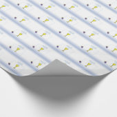 少年ファースト聖餐式、司祭と葡萄との聖句 ラッピングペーパー (コーナー)