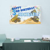 少年モダン建築キッズバースデーパーティー 横断幕 (トレードショー)