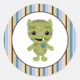少年モンスターブーベビーモンスターPABC #6 ラウンドシール