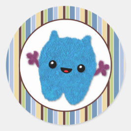 少年モンスターブーベビーモンスターPABC #7 ラウンドシール