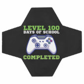 少年レベル100日完了 サッカーボール (フラット)