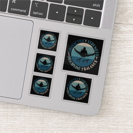 少年体操キャラクター力訓練 シール (詳細)