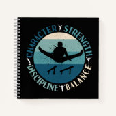 少年体操キャラクター力訓練 ノートブック (正面)