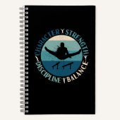 少年体操キャラクター力訓練 ノートブック (正面)