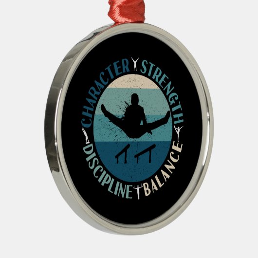 少年体操キャラクター力訓練 メタルオーナメント (右)