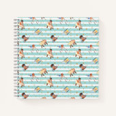 少年体操リングや輪パラレルバーポンメルホース ノートブック (正面)