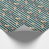 少年体操リングや輪パラレルバーポンメルホース ラッピングペーパー (角)