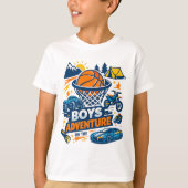 少年冒険 Tシャツ (正面)