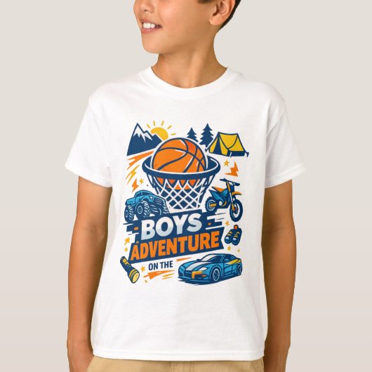少年冒険 Tシャツ (正面)