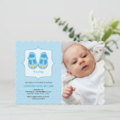 少年写真誕生のお知らせ 案内状 (スタンド正面)