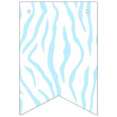 少年動物園の動物の赤ちゃんシャワーのバナー バンティングフラッグ (第1の旗)