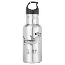 少年可愛いグレー海キッズハンマーヘッドシャークスクール