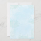 少年向けの何かばかしい特別な本のベビーシャワー 招待状 (裏面)