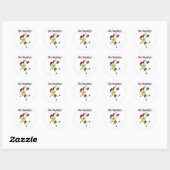 少年外野手 ラウンドシール (シート)