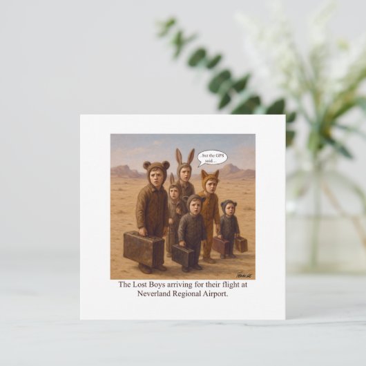 少年失ったたちは逃げ出すために到着した 招待状 (スタンド正面)