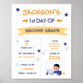 少年学校の初日 ポスター (正面)