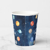 少年宇宙誕生日 太陽系 コズミック 紙コップ (右)