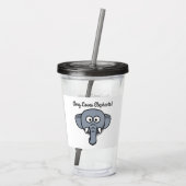 少年少女が象を愛 アクリルタンブラー (裏面)