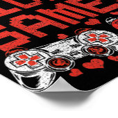 少年少女のためのビデオゲームのバレンタインデー10代の若者 ポスター (角)