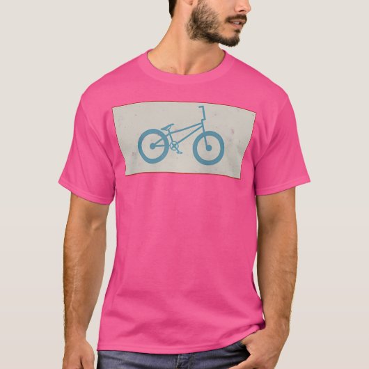 少年少女の自転車ライダーのためのBmx自転車野球 Tシャツ (正面)