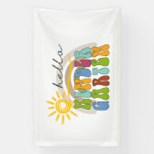 少年少女ベビー 横断幕 (縦)