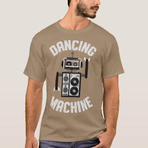 少年少女踊り機械ロボット Tシャツ