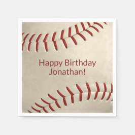 少年少女野球ソフトボールパーティー スタンダードカクテルナプキン