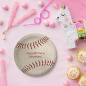 少年少女野球ソフトボールパーティー ペーパープレート (パーティー)