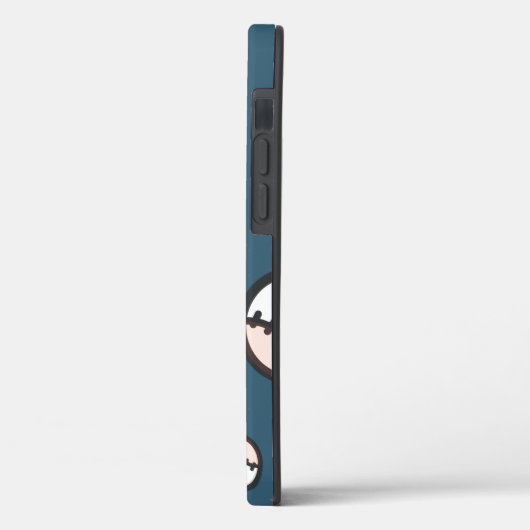 少年少女野球パーソナライズされた選手ネームチーム Case-Mate iPhoneケース (裏面 / 左)