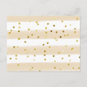 少年建築イエロートラックブズベビー インビテーションポストカード (裏面)