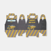 少年建築テーマ誕生日パーティーお願いボックス フェイバーボックス (折り畳みなし)