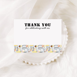 少年建設ビルダーの誕生日 サンキューカード