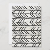 少年恐竜の誕生日の招待状 招待状 (裏面)