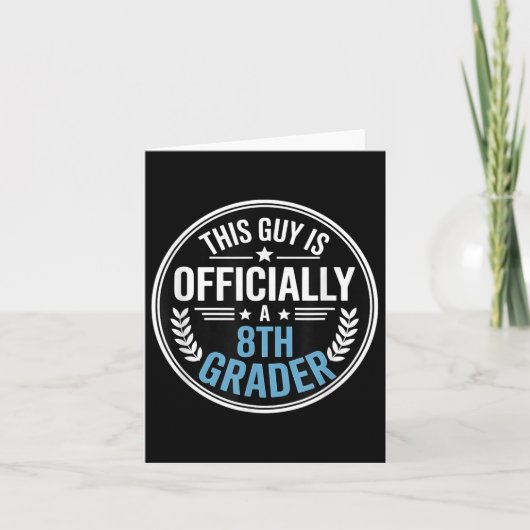 少年新学期8年生2025年初日8日G カード (正面)