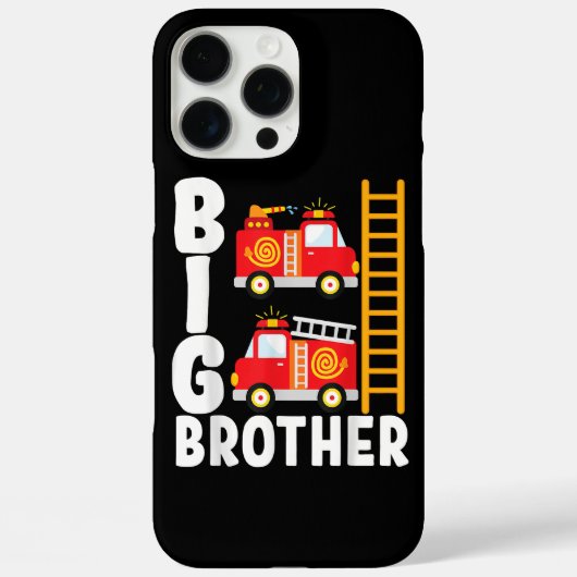 少年消防車 火事 テーマ 兄 消防車 Case-Mate iPhoneケース (裏面)