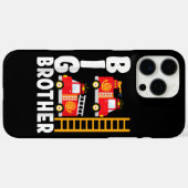少年消防車 火事 テーマ 兄 消防車 Case-Mate iPhoneケース (裏面 (横))