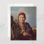 少年漁師 ポストカード (正面/裏面)