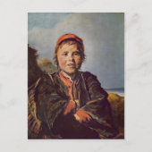 少年漁師 ポストカード (正面)