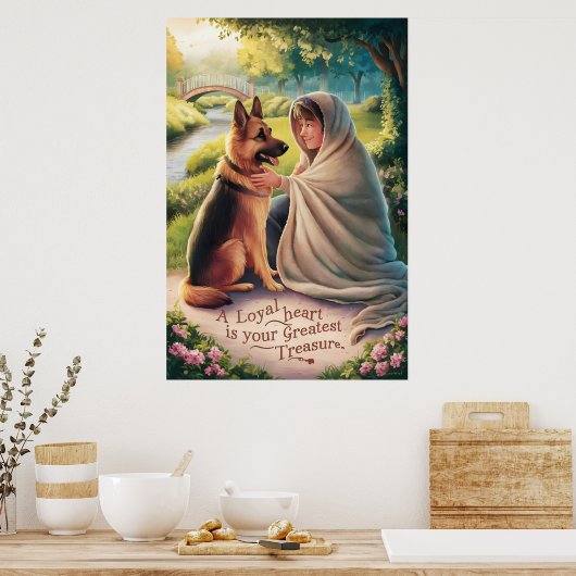 少年犬の夏日 ポスター (キッチン)