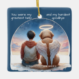 少年犬の記念碑 セラミックオーナメント