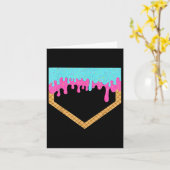 少年用アイスクリームドリップユースホームP カード (黄色い花)