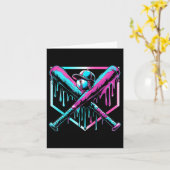 少年用アイスクリームドリップユースボーイズB カード (黄色い花)