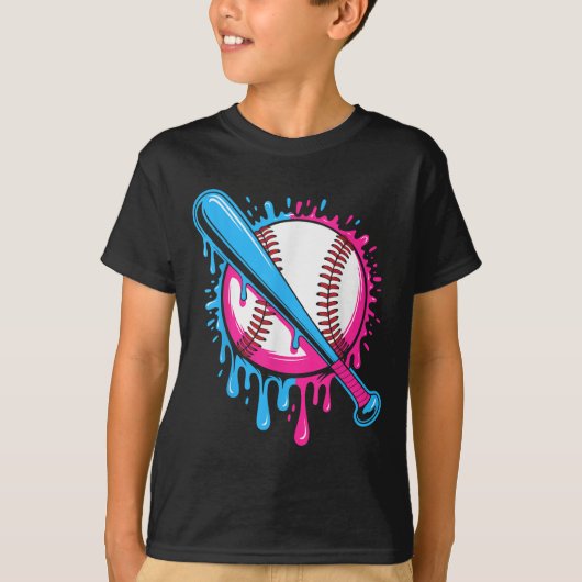 少年用アイスクリームドリップユースボーイズB Tシャツ (正面)