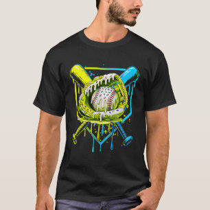 少年用アイスクリームドリップユースボーイズB Tシャツ