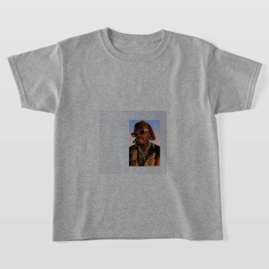 少年用グレーガンナワナTシャツ Tシャツ (レイダウン)
