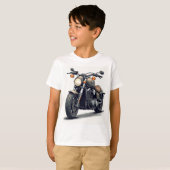 少年用バイクTシャツ Tシャツ (正面フル)