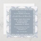 少年用バプテスマ/《キリスト教》洗礼式や命名式招待状 招待状 (正面/裏面)