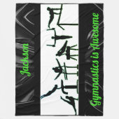 少年用体操毛布 フリースブランケット (正面)