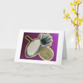 少年用誕生日カード カード (黄色い花)