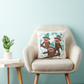 少年用靴下モンキーピロー クッション (椅子)